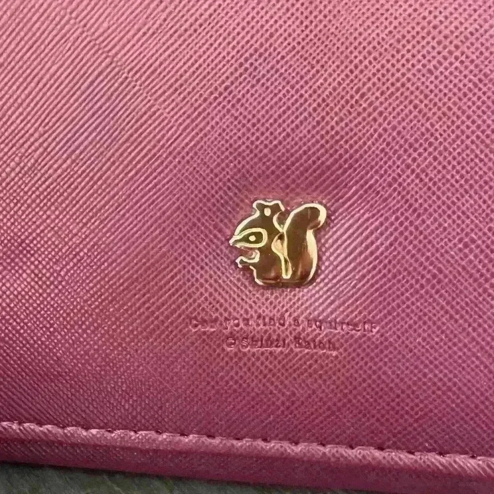 Burgundy wallet